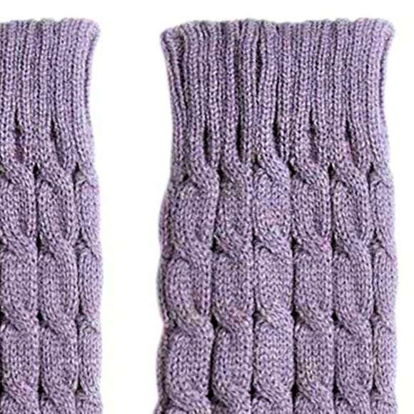 Fashion Knitted Crochet Winter Leg Warmers - Picture 16 of 16